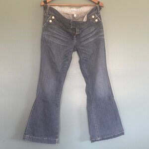 GAP Women's Flare Jeans in Classic Blue